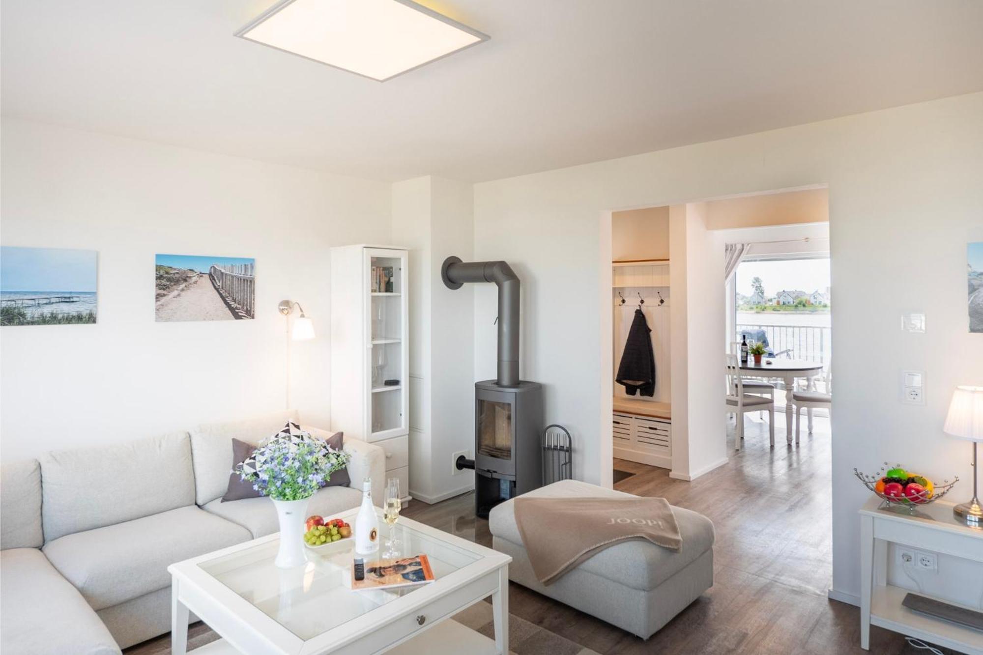 Maisonette Fewo Ostseeflair By Seeblick Ferien Oro, Erste Wasserreihe, E-Saeule Olpenitz Εξωτερικό φωτογραφία