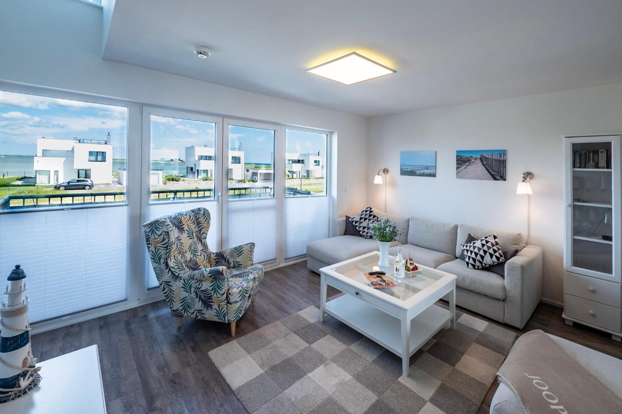 Maisonette Fewo Ostseeflair By Seeblick Ferien Oro, Erste Wasserreihe, E-Saeule Olpenitz Εξωτερικό φωτογραφία