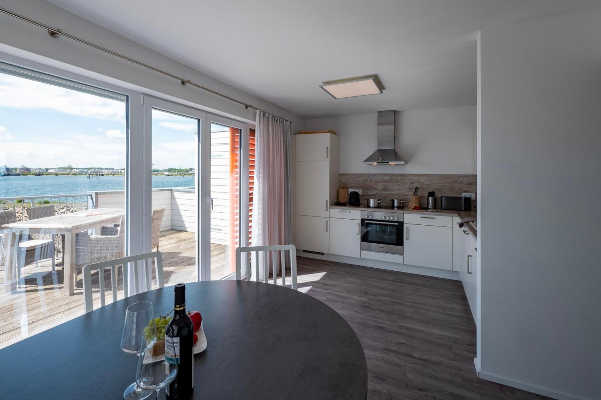 Maisonette Fewo Ostseeflair By Seeblick Ferien Oro, Erste Wasserreihe, E-Saeule Olpenitz Εξωτερικό φωτογραφία