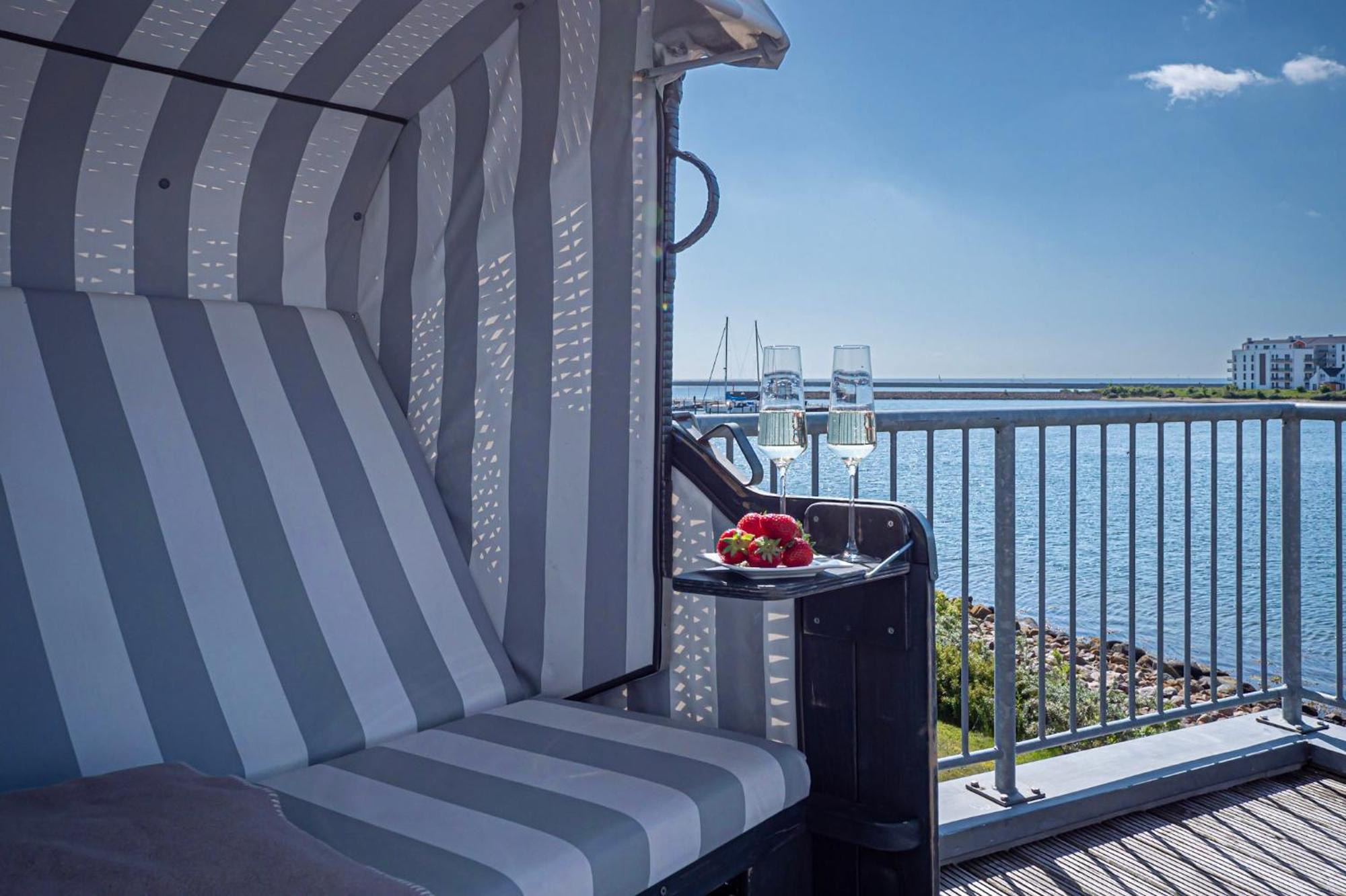 Maisonette Fewo Ostseeflair By Seeblick Ferien Oro, Erste Wasserreihe, E-Saeule Olpenitz Εξωτερικό φωτογραφία